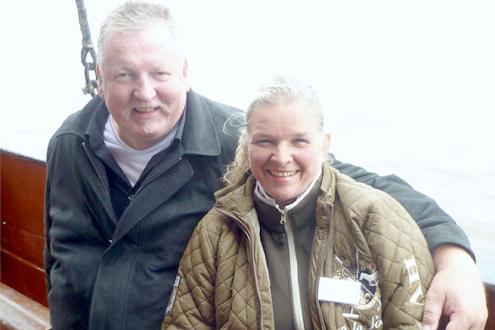 Gutes Team: Tamme Hanken und seine Frau Carmen traten auch gemeinsam in Talkshows auf.