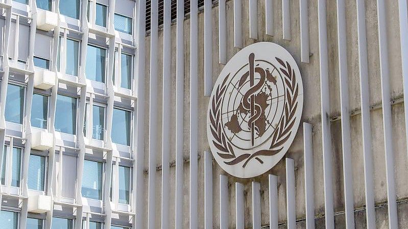 Der Hauptsitz der Weltgesundheitsorganisation (WHO) in Genf. Foto: Martial Trezzini/KEYSTONE/dpa
