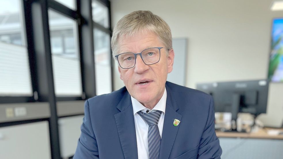 Horst Feddermann ist seit 2019 Bürgermeister von Aurich. Foto: Archiv/Boschbach