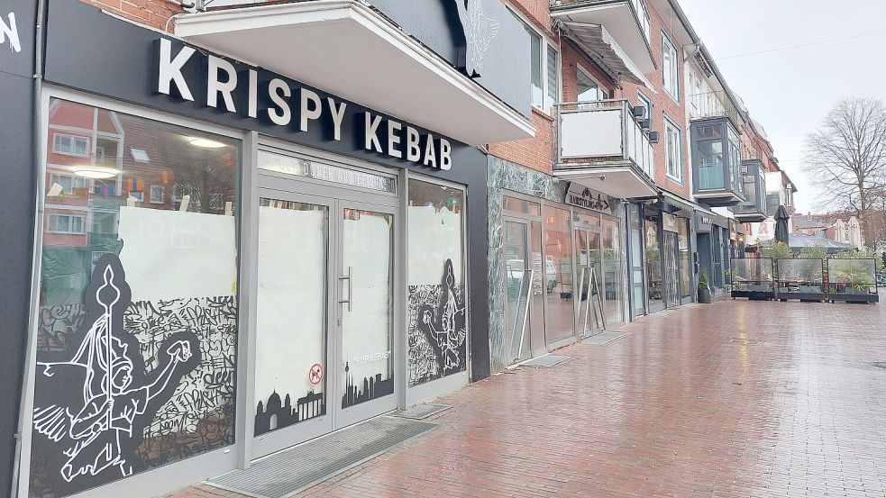 Am Neuen Markt eröffnet ein neues Restaurant. Es gehört zum Franchise „Krispy Kebab“. Fotos: Hanssen