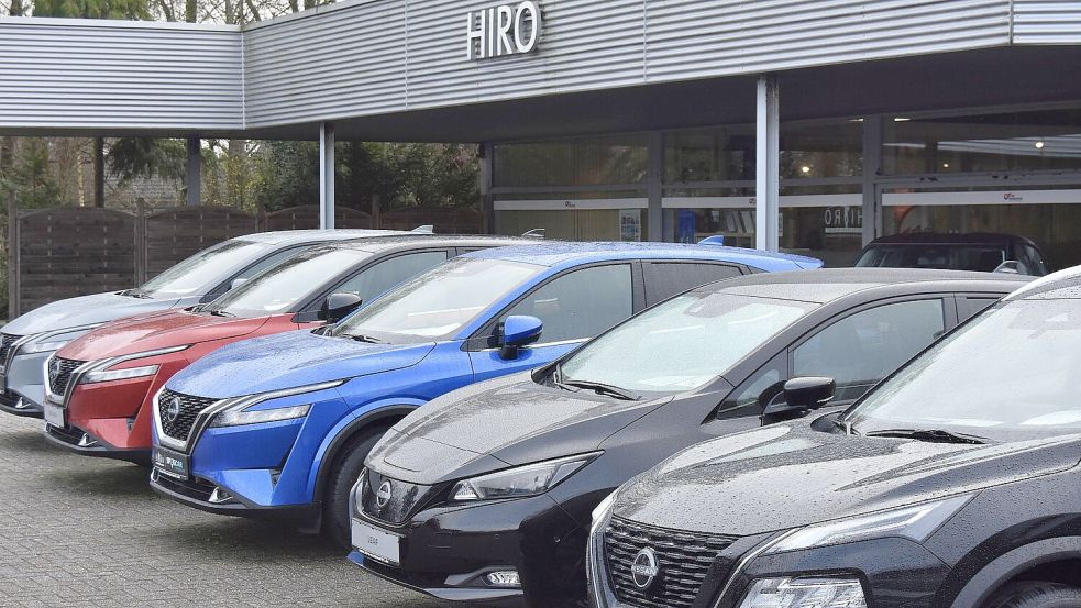Nissan ist zurück in Leer: Bei HIRO sind zahlreiche Modelle des japanischen Herstellers verfügbar. Foto: Prins