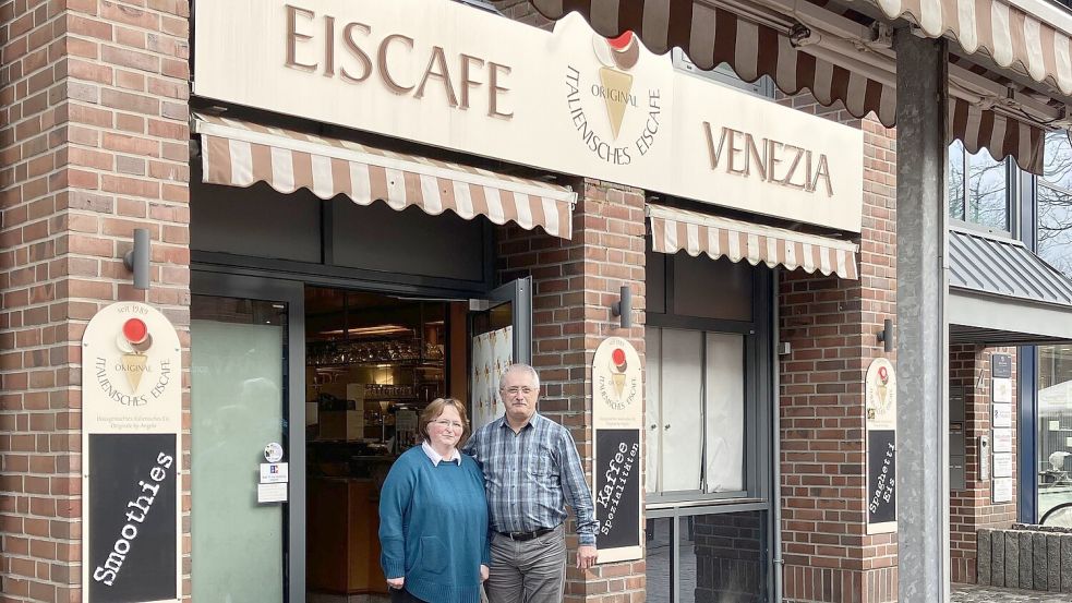 Öffnet am kommenden Samstag: das Eiscafé Venezia Zwischen beiden Märkten. Foto: Schuurman