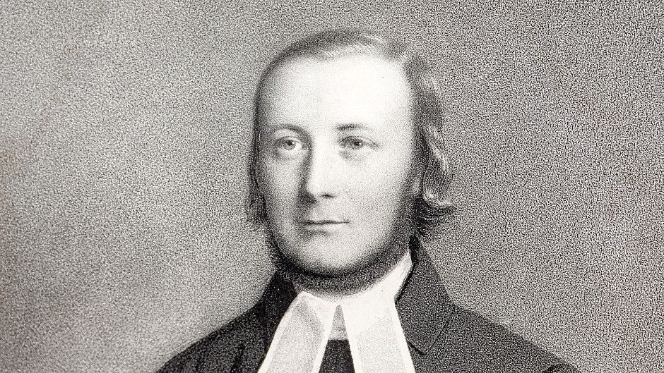 Pastor Johann Heinrich Leiner ist der Gründer.