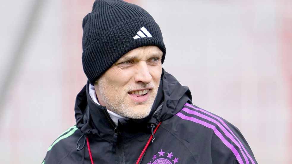 Bayern-Trainer Thomas Tuchel will sich auf den Halbfinaleinzug in der Champions League konzentrieren. Foto: Sven Hoppe/dpa