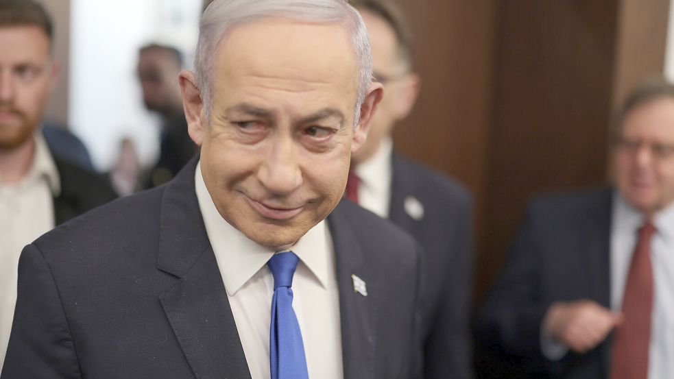 Ausweg aus der Zwickmühle: Israels Premier Benjamin Netanjahu Foto: dpa/Ilia Yefimovich