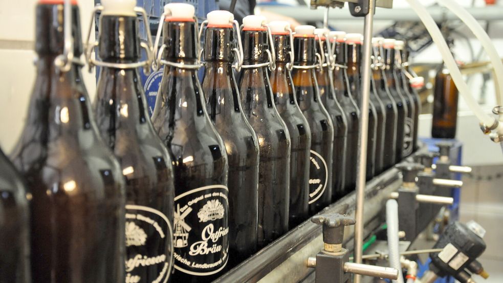 Etwa 300.000 Liter Bier werden pro Jahr in Bagband abgefüllt. Foto: Ullrich/Archiv