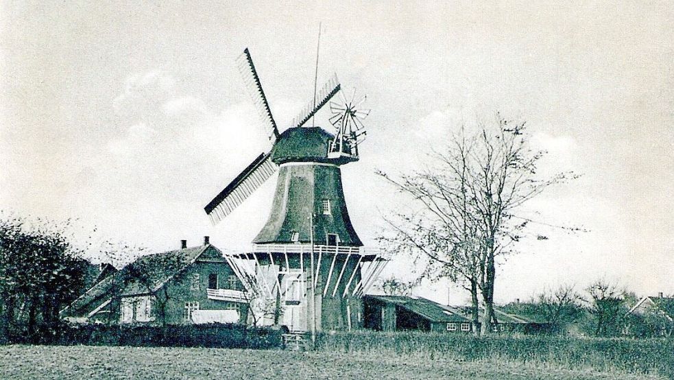 Das Foto zeigt die Mühle am Alten Postweg in Remels. Foto: privat