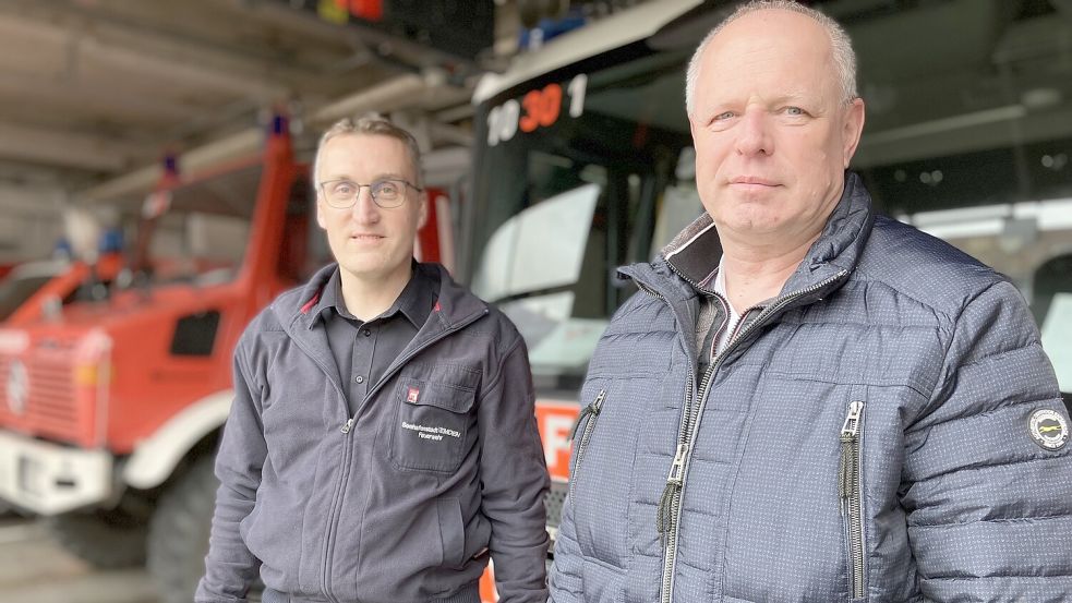 Kennen den Job von der Pike auf: der neue Chef Harald Janssen und der alte, Bernd Lenz. Foto: Schuurman