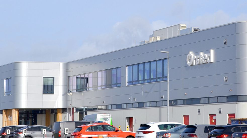 Die Ørsted-Betriebszentrale im Norddeicher Osthafen. Foto: Aiko Recke