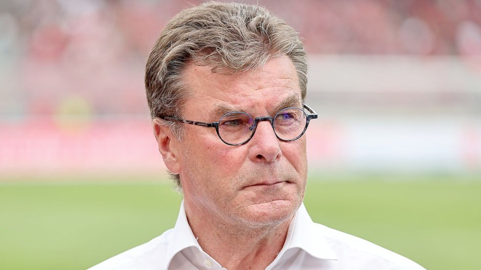 Der 1. FC Nürnberg hat sich von Sportvorstand Dieter Hecking getrennt. Foto: Daniel Karmann/dpa