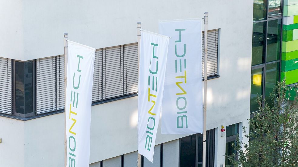 Das Pharma-Unternehmen Biontech hat seinen Hauptsitz in Mainz. Foto: Andreas Arnold/dpa