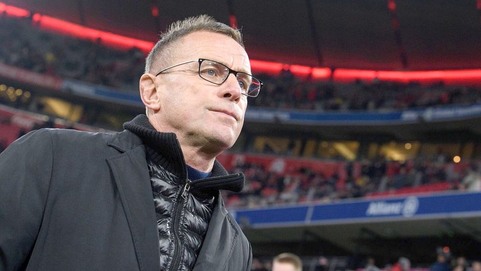 Hatte dem FC Bayern abgesagt: Trainer Ralf Rangnick. Foto: Sven Hoppe/dpa