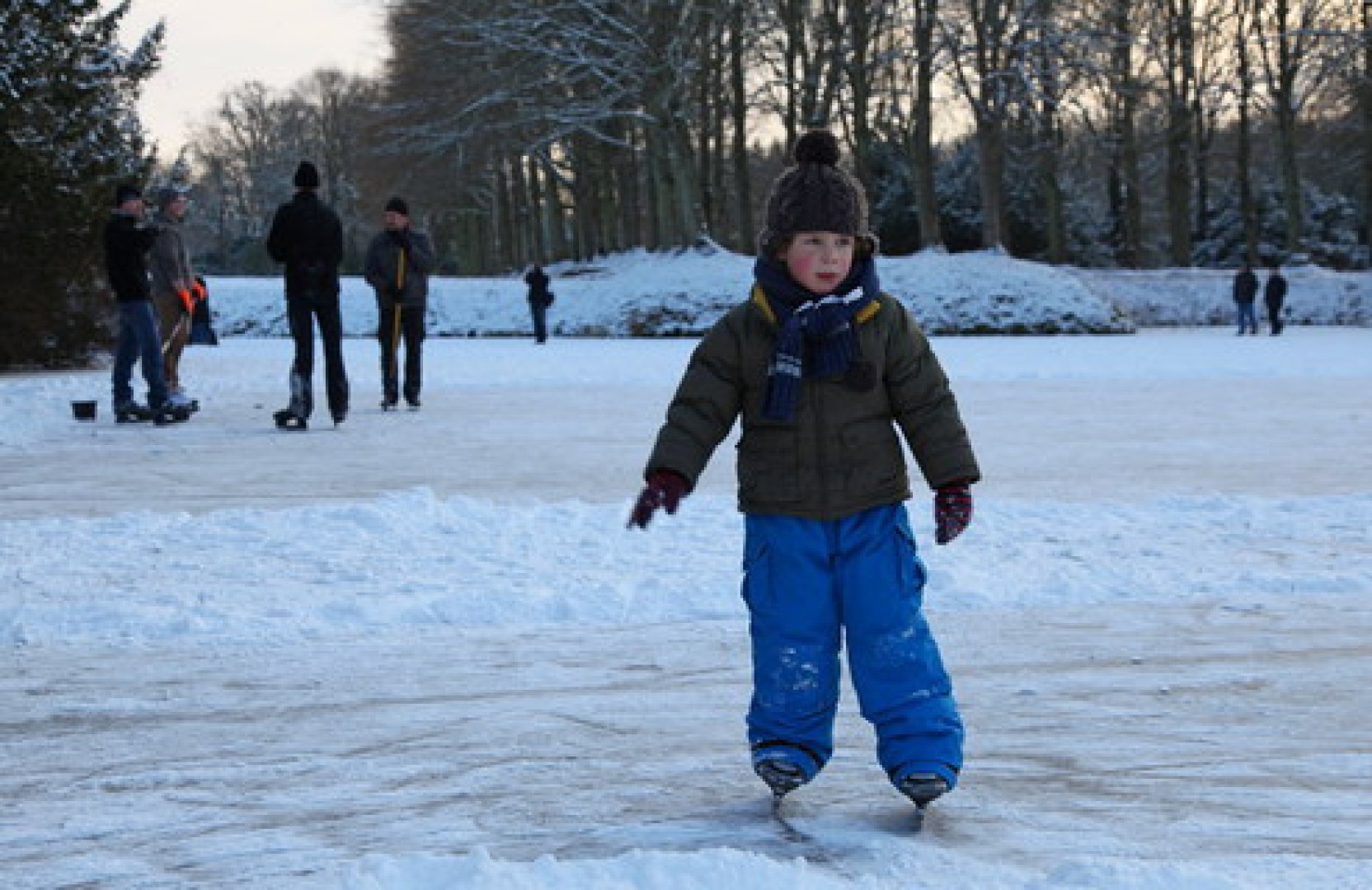 Eislaufen in Ostfriesland - Bild 1
