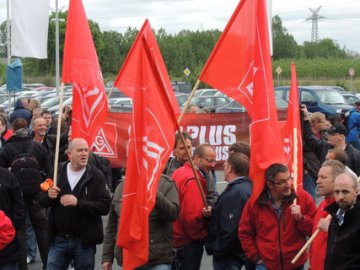 Protestkundgebung bei VW in Emden - Bild 4