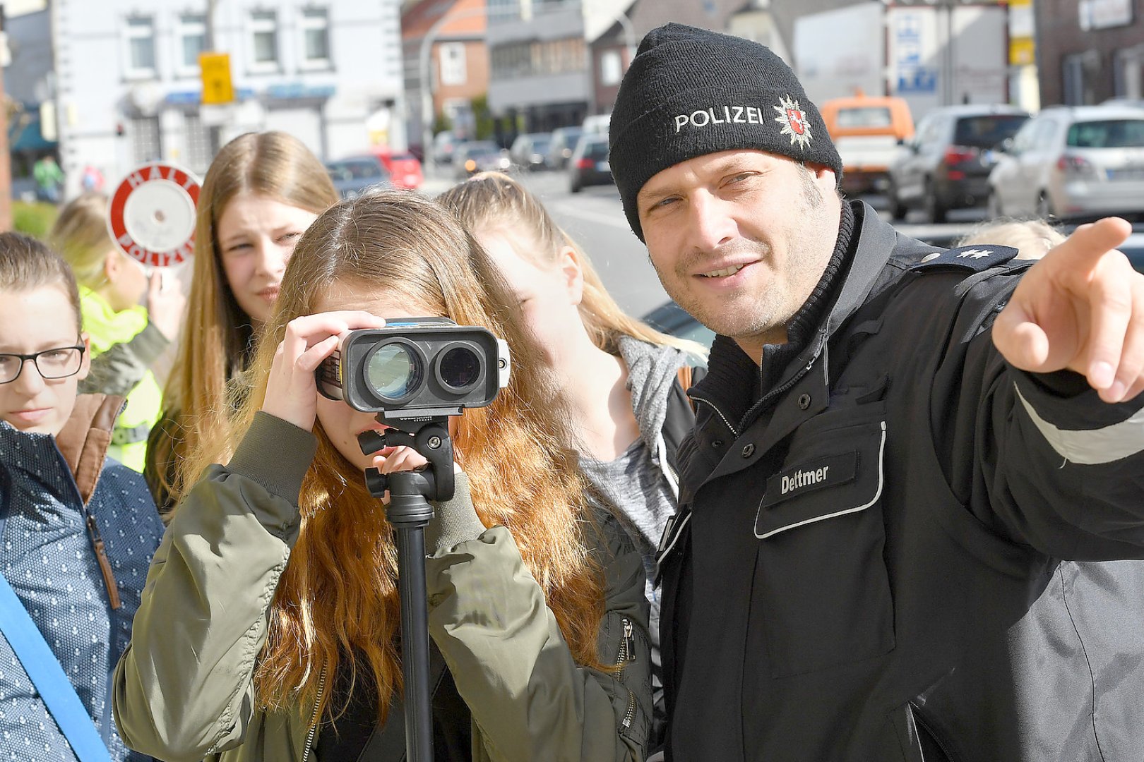 Zukunftstag bei der Polizei und beim EEZ - Bild 1
