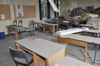 UEG in Leer: Decke in Klassenzimmer eingestürzt - Bild 3