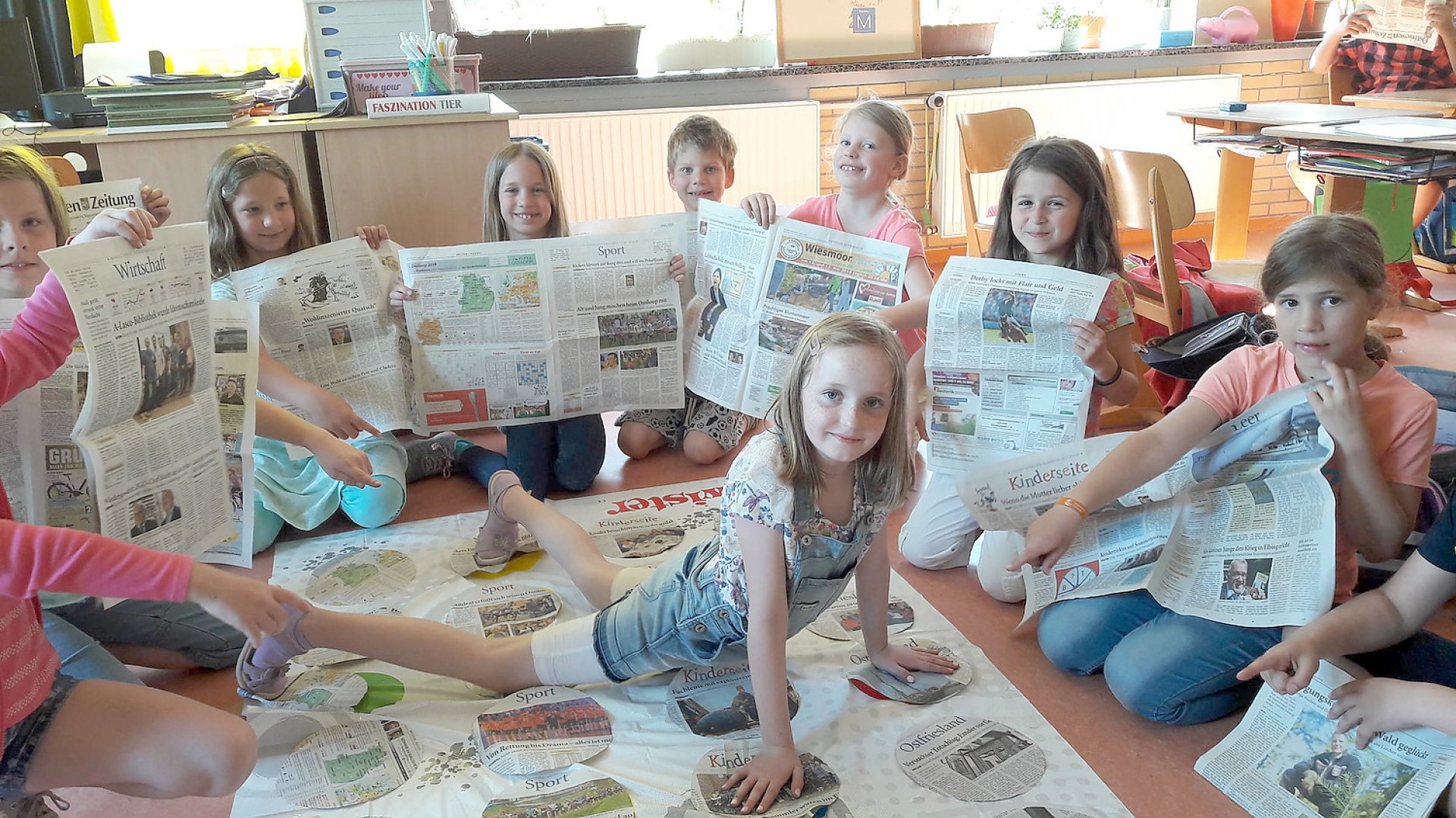 Kreatives Klassenfoto (Zeitraum E) - Bild 1