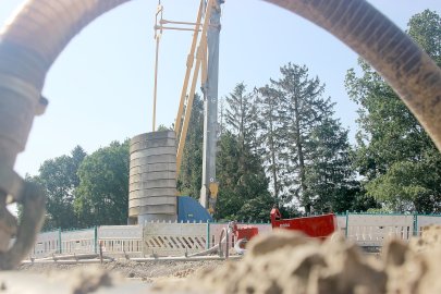 Baustelle beim Raiffeisen-Markt in Möhlenwarf. - Bild 2
