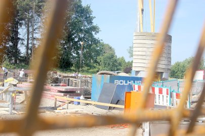Baustelle beim Raiffeisen-Markt in Möhlenwarf. - Bild 3