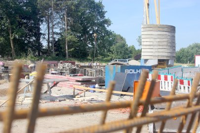 Baustelle beim Raiffeisen-Markt in Möhlenwarf. - Bild 4