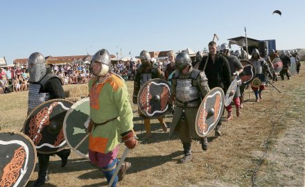 Viele sahen sich Wikinger-Schlachten an - Bild 2