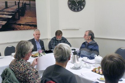 Landrat Matthias Groote besuchte Gewerkschaft in Weener - Bild 3