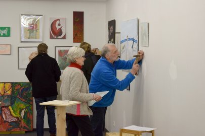 Zwischenraum Aurich: Zweite Ausstellung im Aufbau - Bild 3