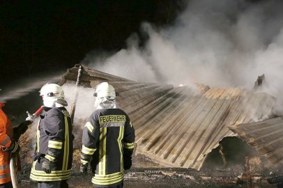 Schuppenbrand in Arle - Bild 3