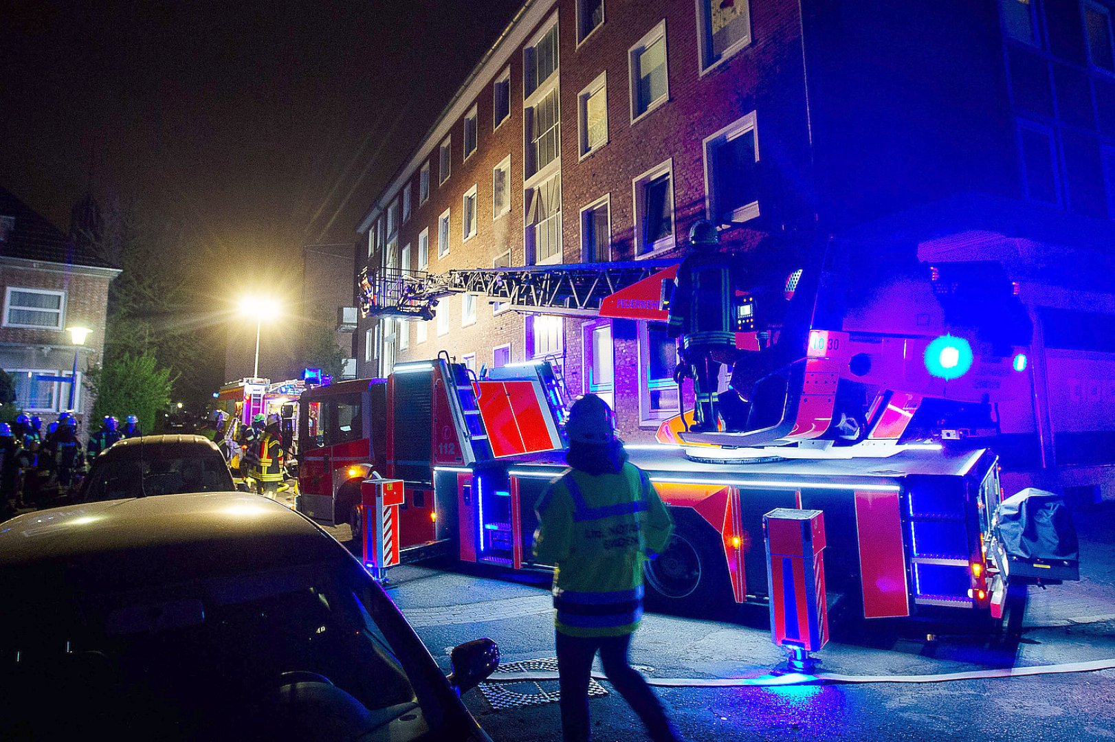 25-Jähriger bei Küchenbrand verletzt - Bild 1
