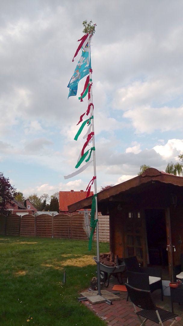 Ostfriesen zeigen ihre Maibäume - Bild 14