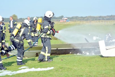 Flugzeug auf Borkum abgestürzt - Bild 2