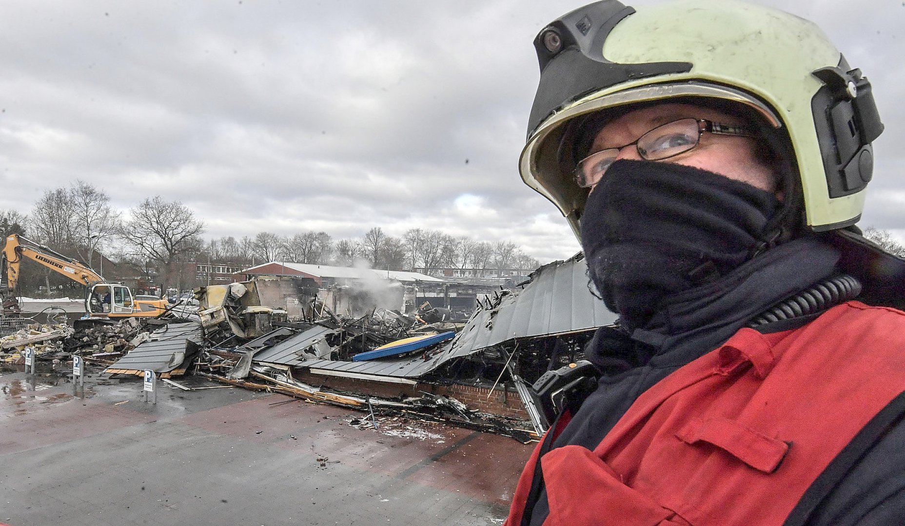 Brand in Lidl-Markt in Aurich - Bild 6