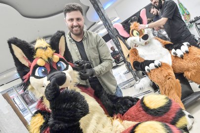 Mit Furries in Emden unterwegs - Bild 4