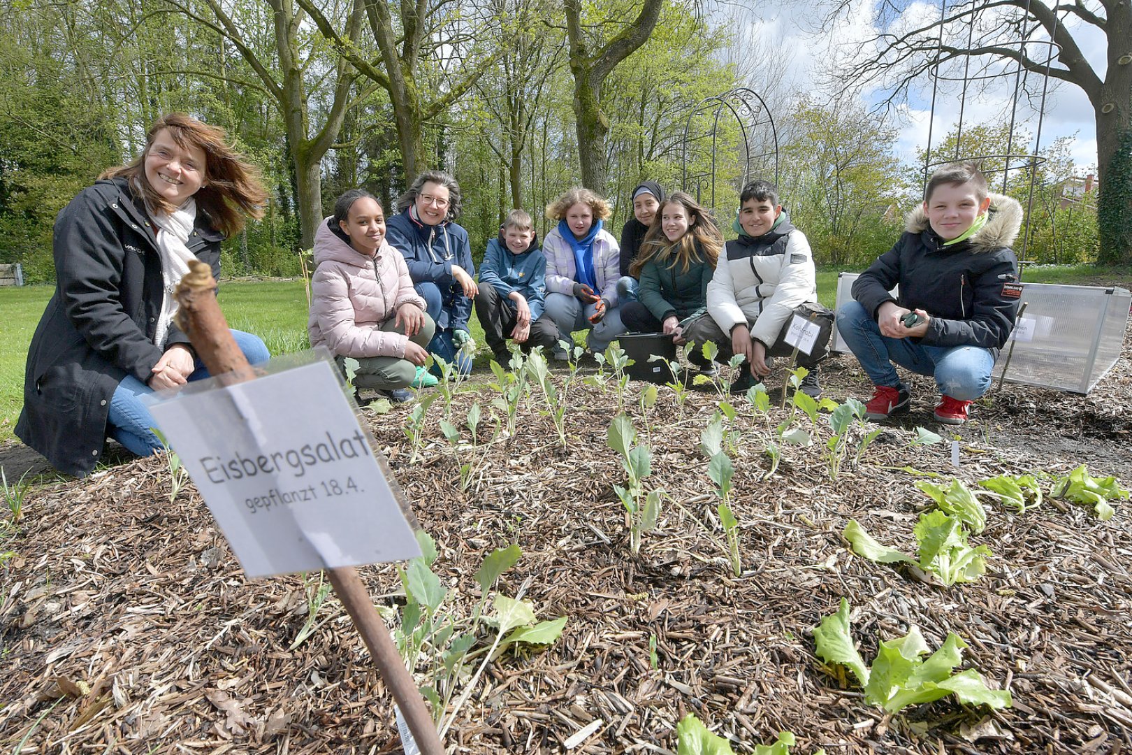 Garten an der Gutenbergschule in Leer - Bild 1