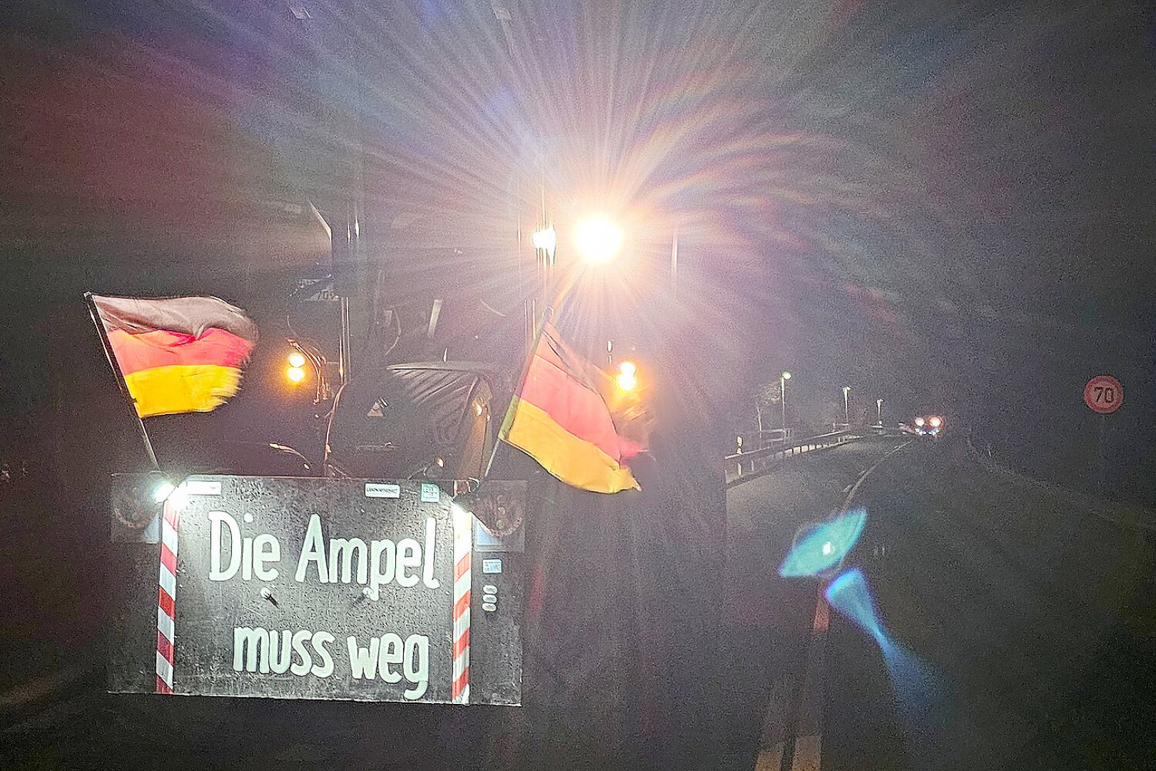 Proteste in Nortmoor - Bild 12