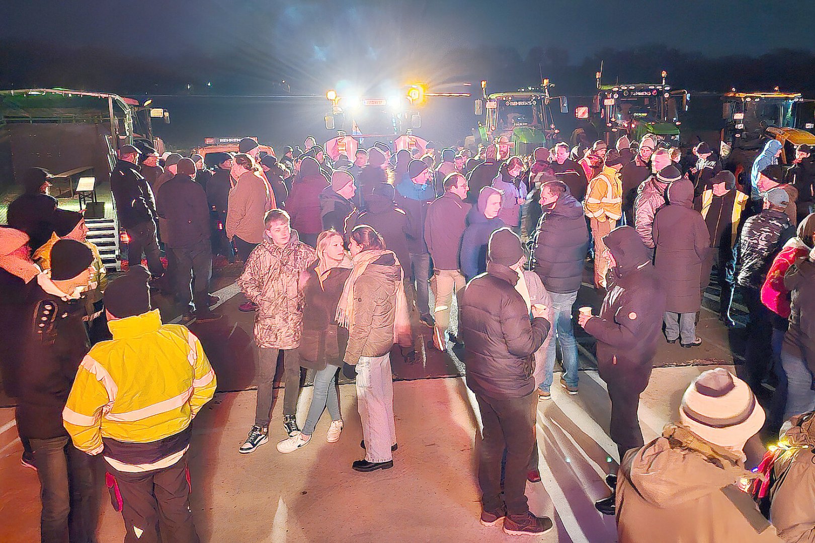 Proteste in Nortmoor - Bild 15