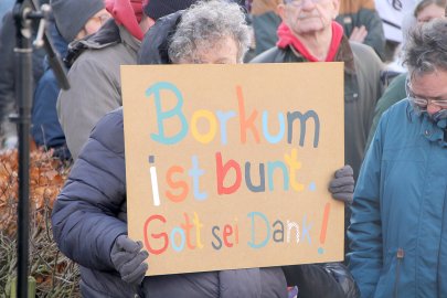 Borkum setzt Zeichen gegen rechts - Bild 3