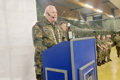 Traditionelles Grünkohlessen bei der Bundeswehr in Leer - Bild 21