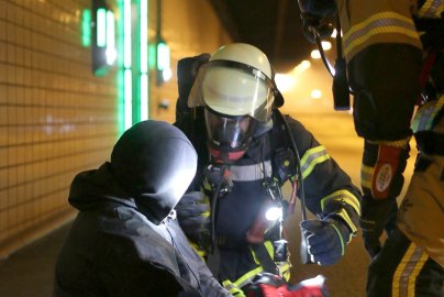So lief die Übung im Emstunnel - Bild 3