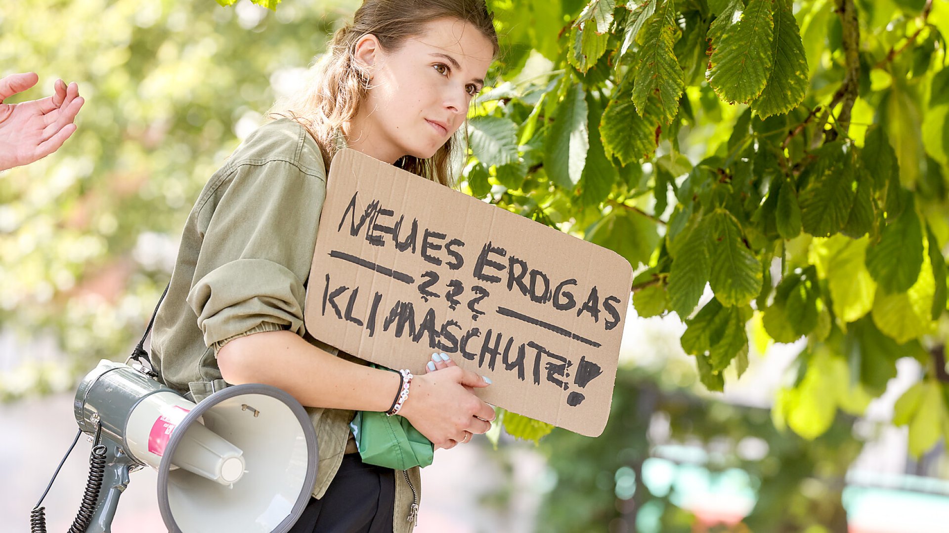 Demonstration auf Borkum gegen Erdgasprojekt  - Bild 1