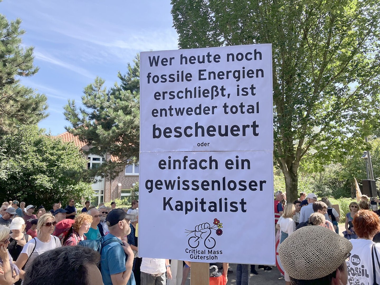 Demonstration auf Borkum gegen Erdgasprojekt  - Bild 9