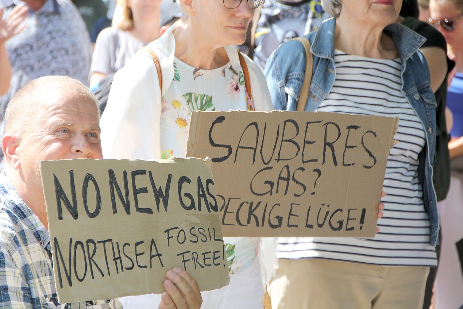 Demonstration auf Borkum gegen Erdgasprojekt  - Bild 15