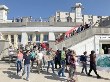 Demonstration auf Borkum gegen Erdgasprojekt  - Bild 21