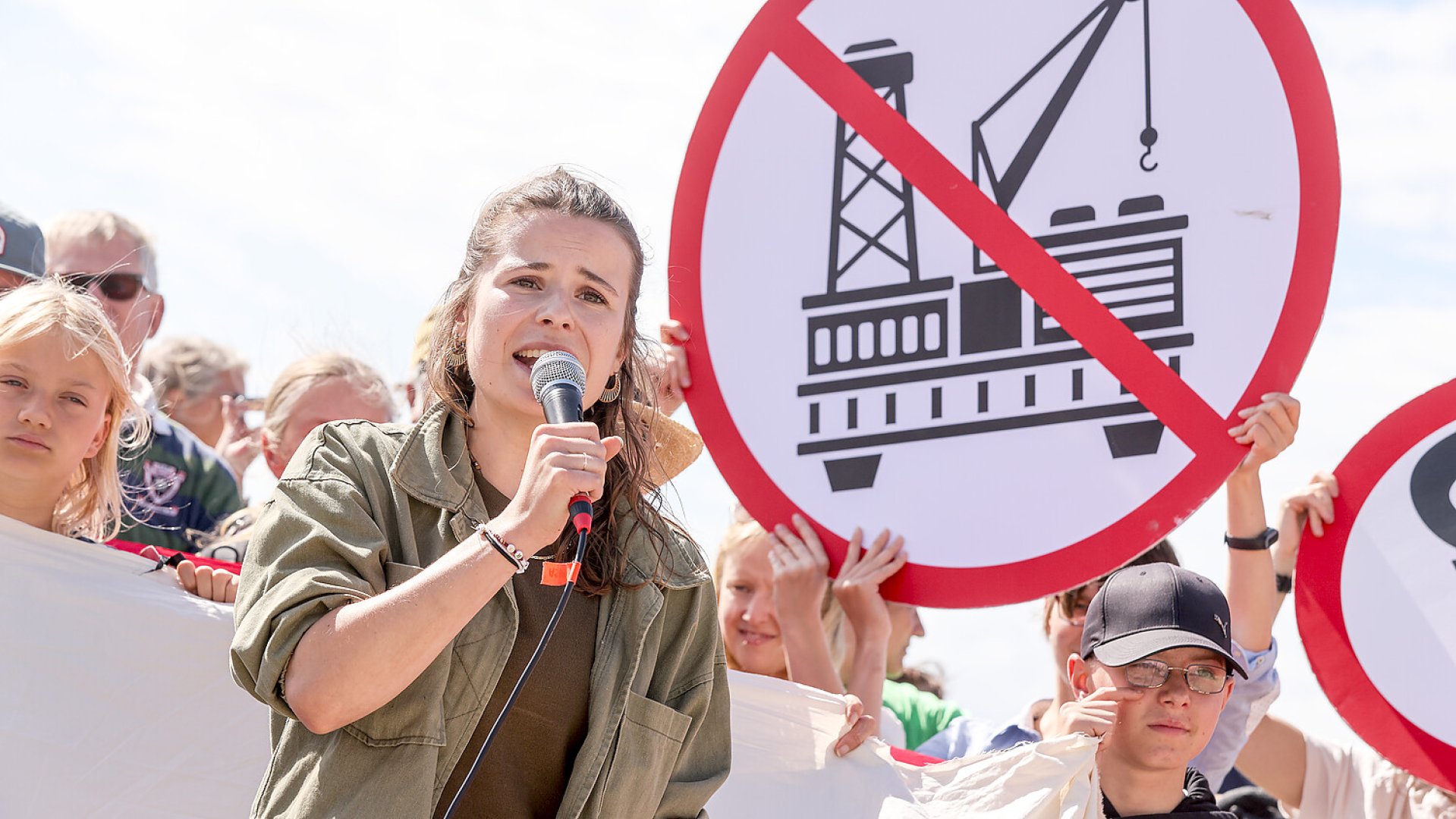 Demonstration auf Borkum gegen Erdgasprojekt  - Bild 27