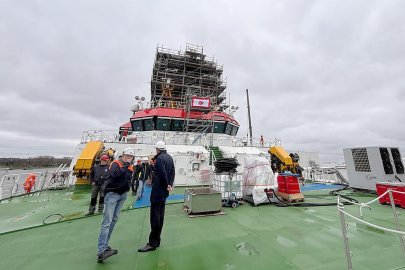 Blick ins neue Mehrzweckschiff "Mellum" - Bild 3