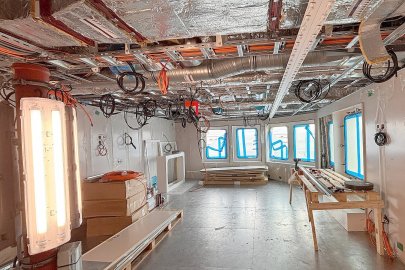 Blick ins neue Mehrzweckschiff "Mellum" - Bild 4