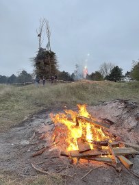 Osterfeuer auf Borkum - Bild 3