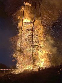 Osterfeuer auf Borkum - Bild 4