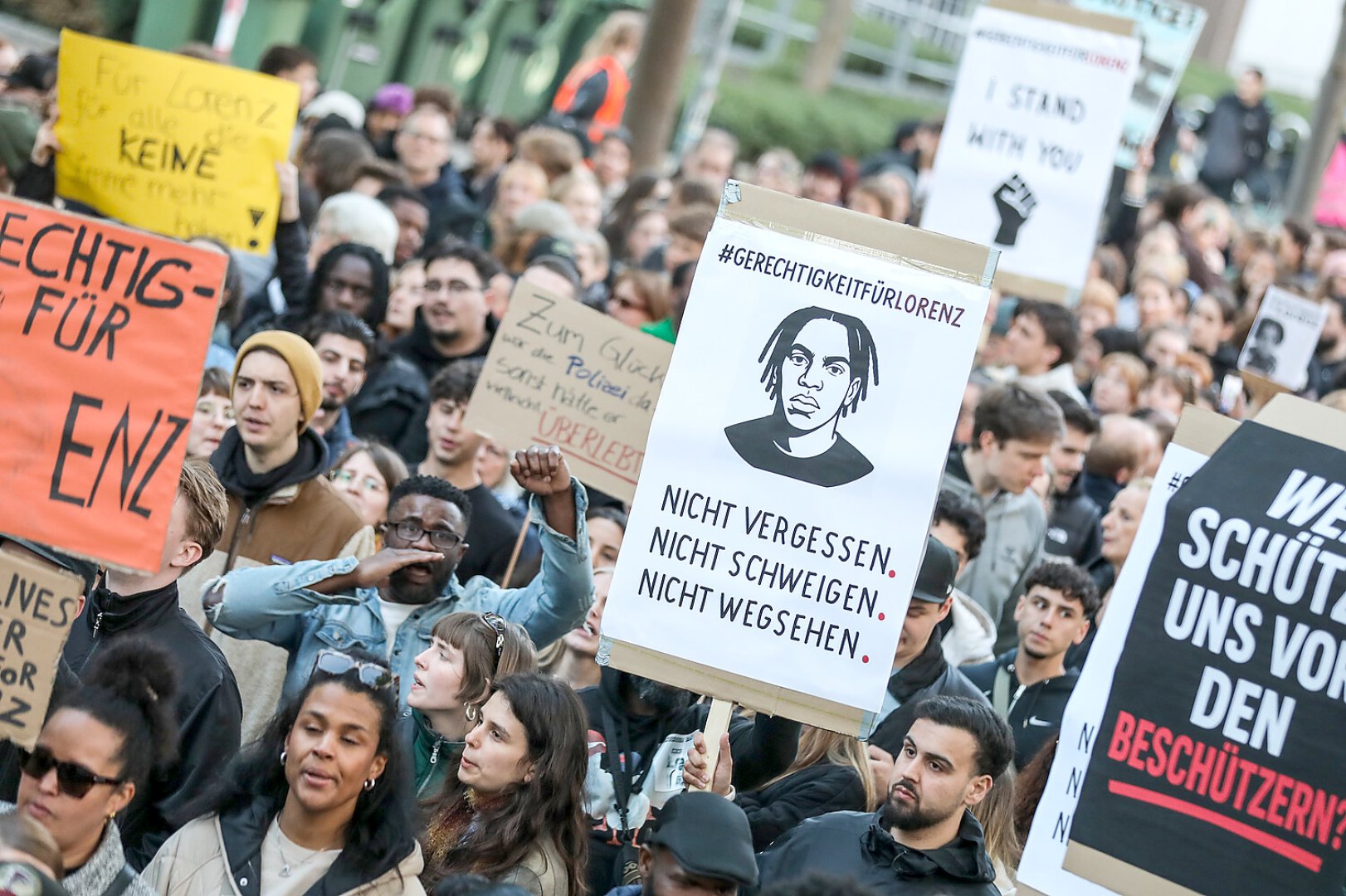 Demo „Gerechtigkeit für Lorenz“ - Bild 4
