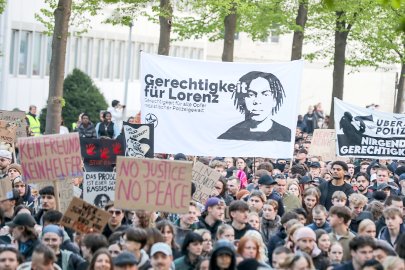Demo „Gerechtigkeit für Lorenz“ - Bild 9